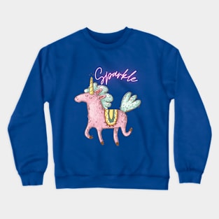 Sparkle the Unicorn Crewneck Sweatshirt